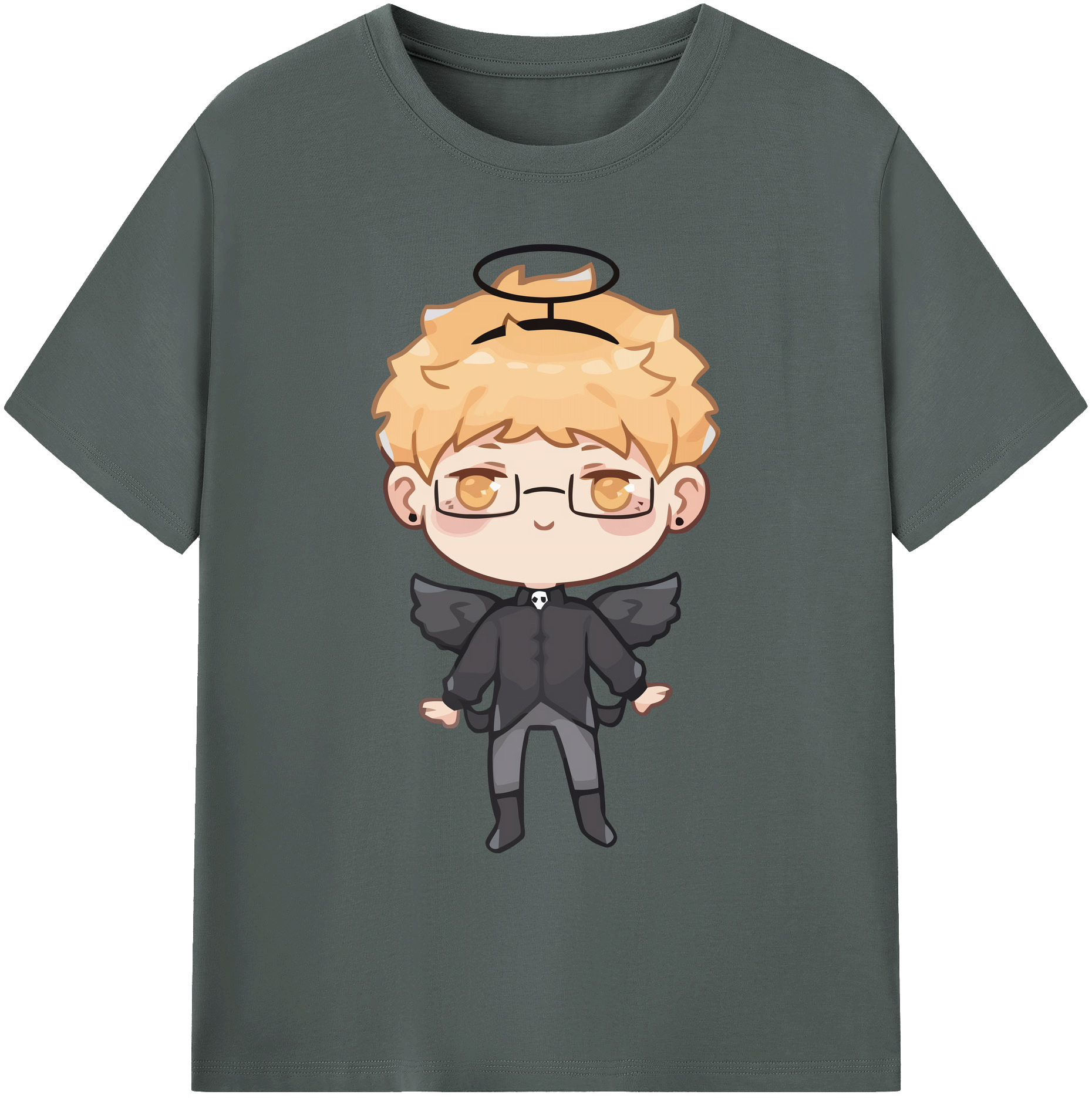 （画像用） ハイキュー!! Haikyu!! 綿100％ メンズ半袖Tシャツ｜肌触りやわらか＆通気性